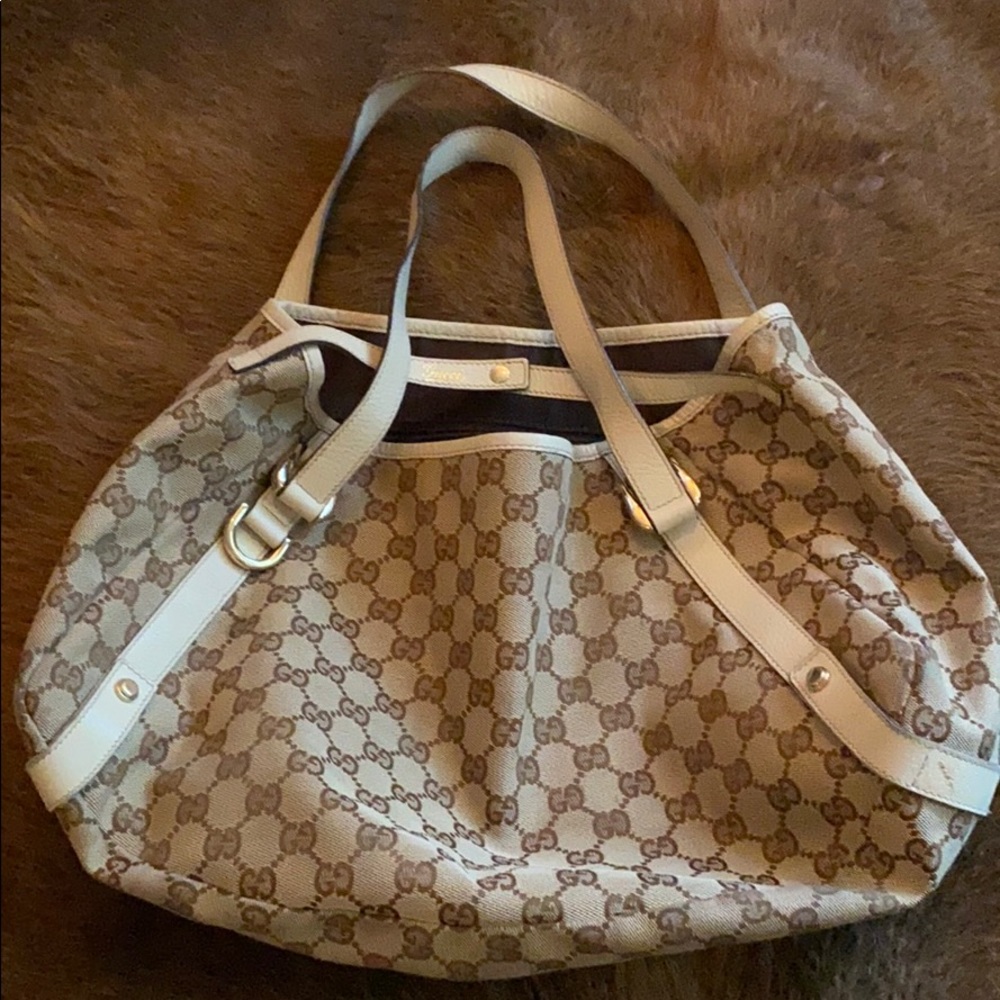 Gucci Canvas Handbag